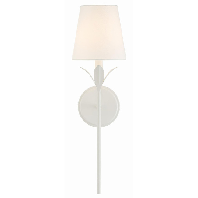 Broche Petal Wall Sconce by Crystorama