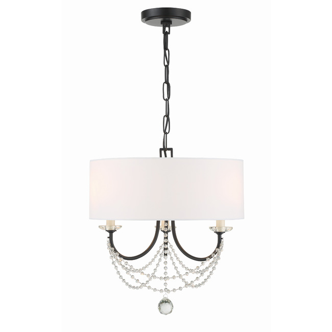 Delilah Shade Chandelier by Crystorama