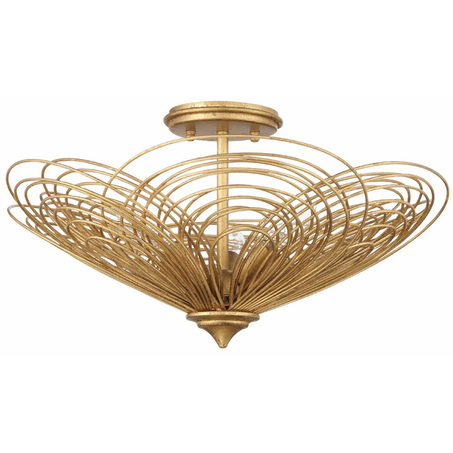 Doral Ceiling Light Fixture by Crystorama
