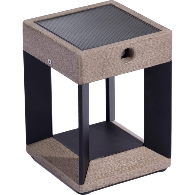 Blade Outdoor Solar Portable Table Lamp by Les Jardins Solar Lighting