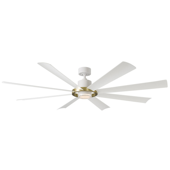 Aura Smart Color-Select Ceiling Fan with Light by Modern Forms