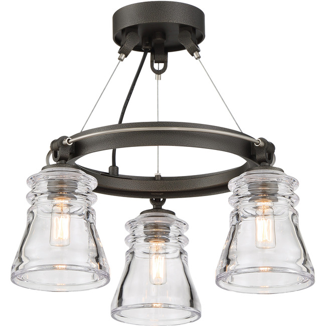 Graham Avenue Semi Flush Ceiling Light by Minka Lavery