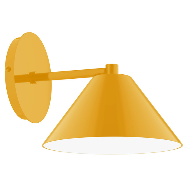 Axis Cone Straight Arm Wall Light by Montclair Light Works
