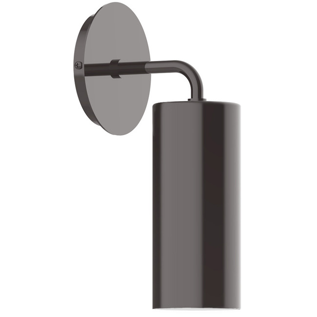 J-Series Cylinder Curved Arm Wall Light by Montclair Light Works
