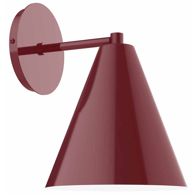 J-Series Cone Straight Arm Wall Light by Montclair Light Works