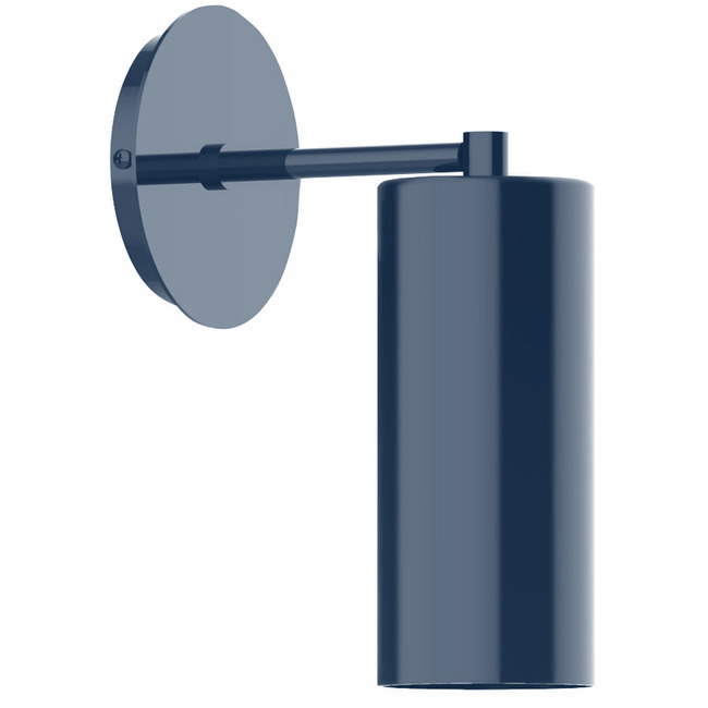J-Series Cylinder Straight Arm Wall Light by Montclair Light Works