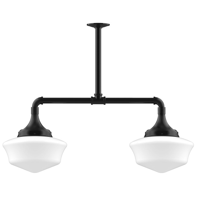 Schoolhouse Linear Pendant by Montclair Light Works