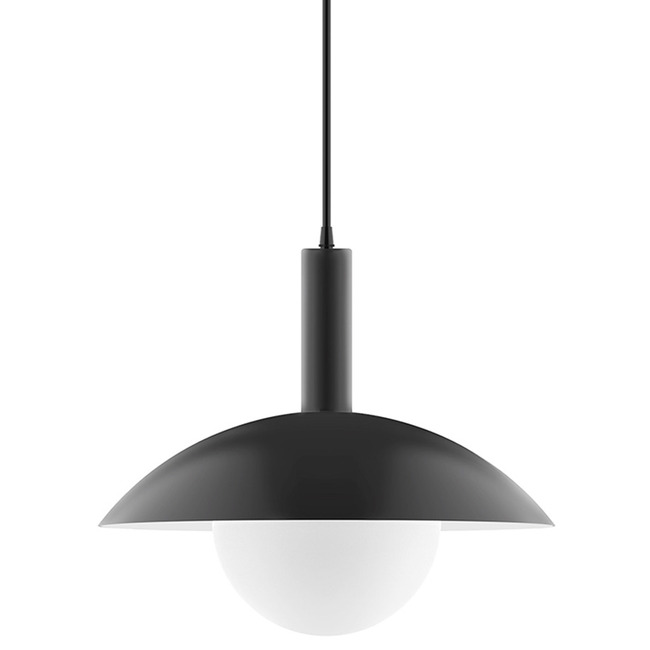 Stack Glow Pendant with Glass Globe by Montclair Light Works