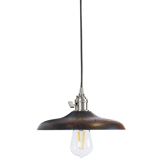 Uno Wood Pendant by Montclair Light Works