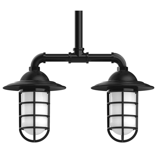 Vaportite Linear Cap Outdoor Pendant by Montclair Light Works