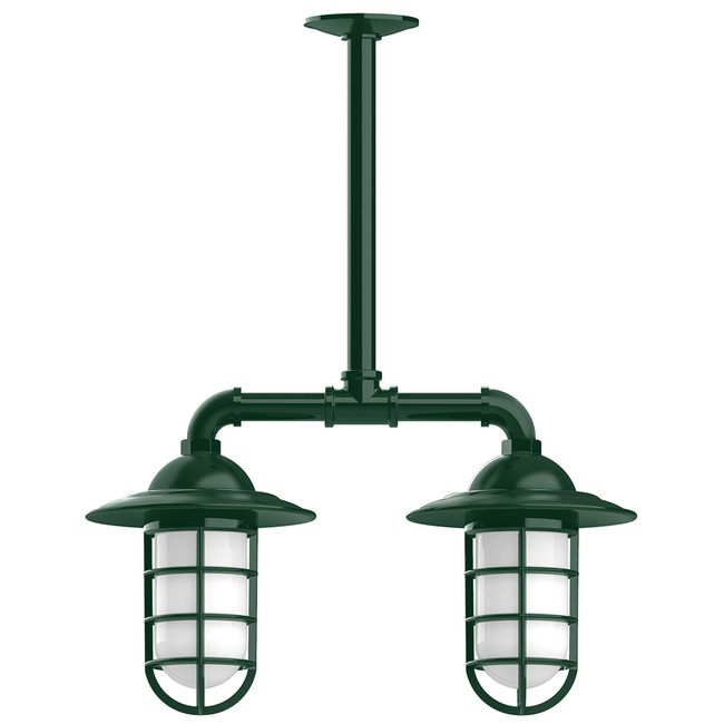 Vaportite Linear Cap Outdoor Pendant by Montclair Light Works