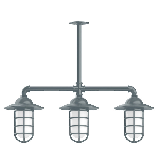 Vaportite Linear Cap Outdoor Pendant by Montclair Light Works