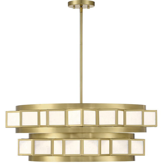 Gideon Two Tier Chandelier by Savoy House