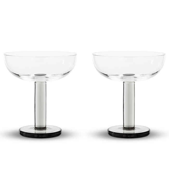 Puck Glass Set of 2 by Tom Dixon