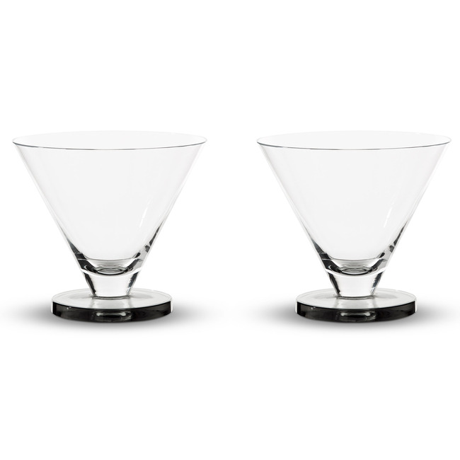 Puck Glass Set of 2 by Tom Dixon