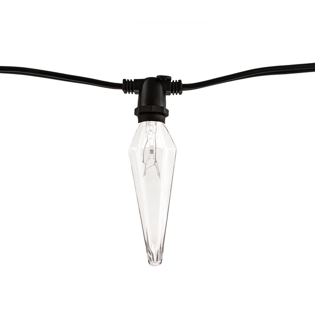 String Light Kit Prism E12 Base 14 Foot/10-Socket by Bulbrite