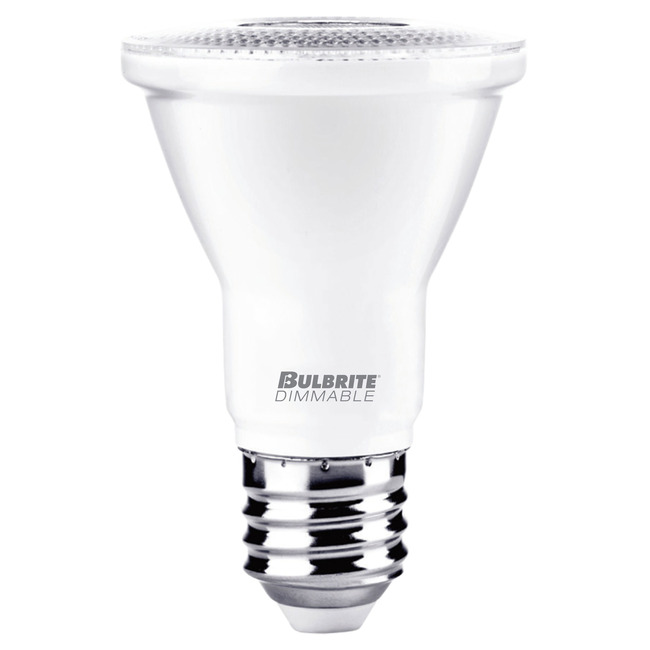 PAR20 Med Base 7W 120V 40Deg 3000K 80CRI 4-PACK by Bulbrite