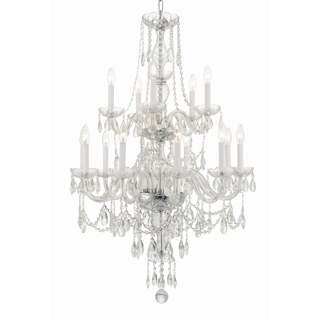 Traditional Crystal Chandelier by Crystorama