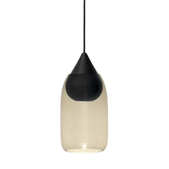 Liuku Drop Pendant with Glass Shade - Floor Model by Mater Design