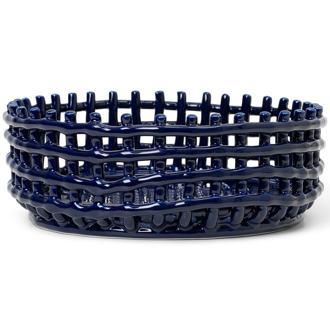Ceramic Centerpiece Basket by Ferm Living