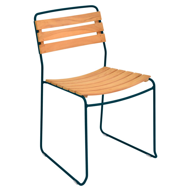 Surprising Teak Chair Set of 2 by Fermob