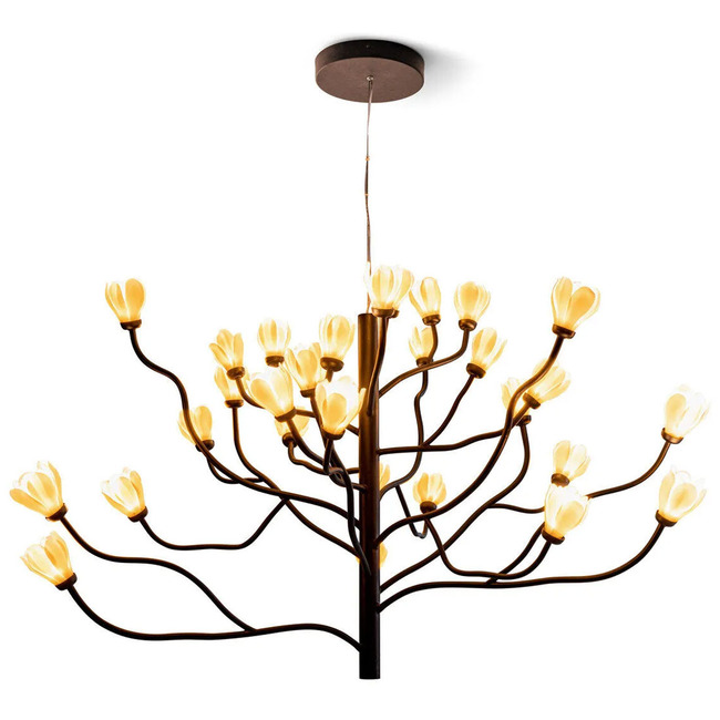 Mokuren Chandelier by Lladro