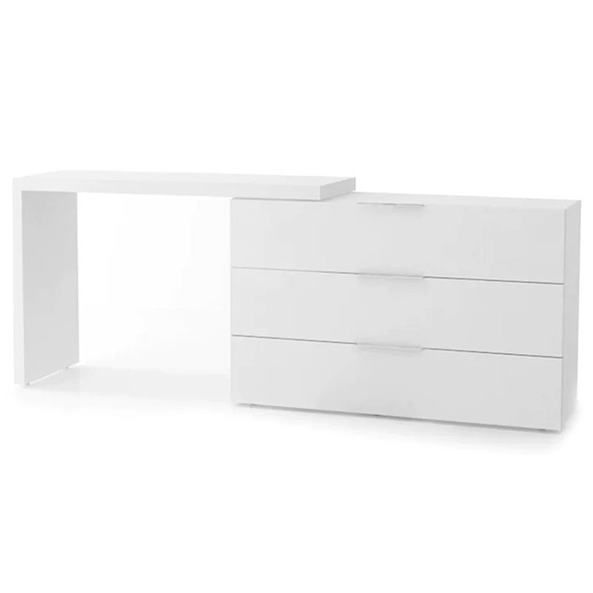 Spazio/Domino Desk Dresser by Pianca