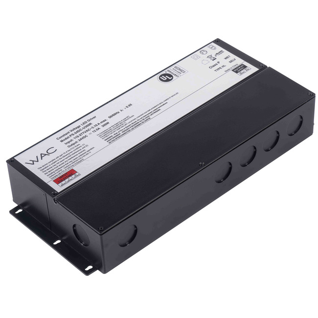 120-277V 300W 24VDC Remote Power Supply by WAC Lighting