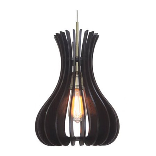 Genie Woodwork Pendant by Woodbridge Lighting