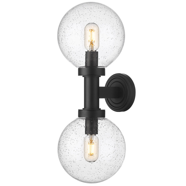 Laurent Outdoor 2-Light Wall Sconce by Z-Lite