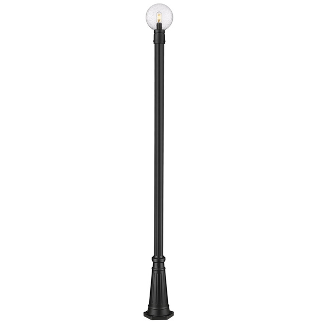 Laurent Outdoor Post Light with Round Post/Hexagon Base by Z-Lite