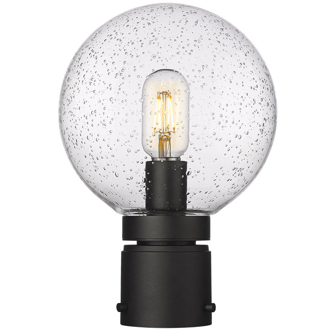 Laurent Outdoor Post Light with Round Fitter by Z-Lite