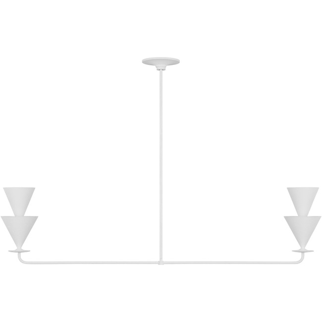 Cornet Linear Chandelier by Visual Comfort Studio