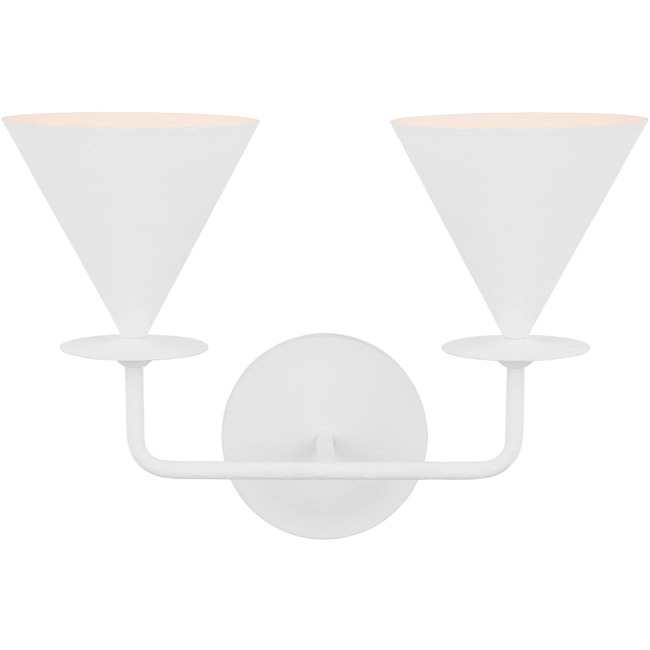 Cornet Double Wall Sconce by Visual Comfort Studio