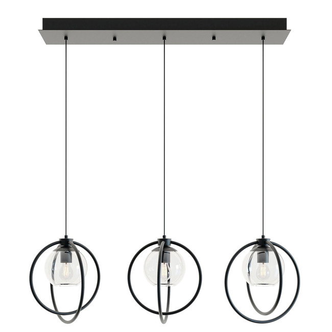 Jamie Linear Multi Light Pendant by AFX