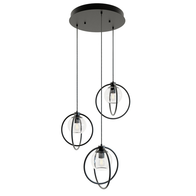 Jamie Round Multi Light Pendant by AFX