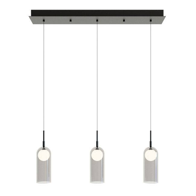 Kiran Linear Multi Light Pendant by AFX