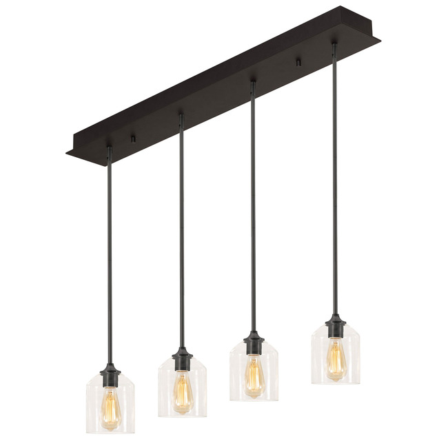 William Linear Multi Light Pendant by AFX