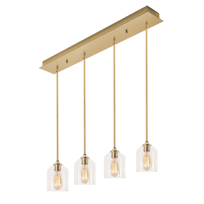 William Linear Multi Light Pendant by AFX