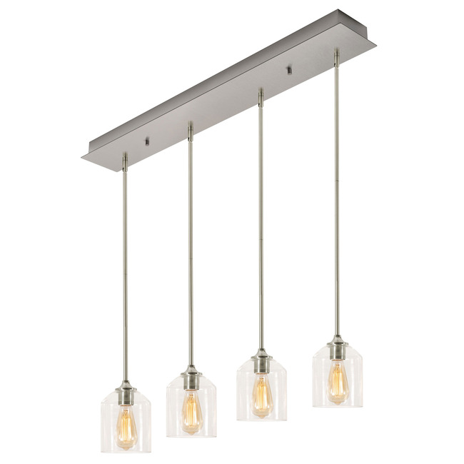 William Linear Multi Light Pendant by AFX