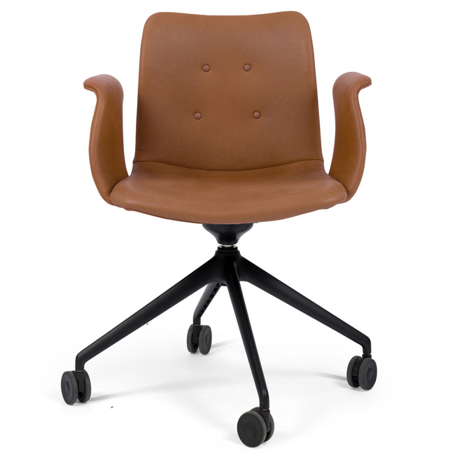 Primum Dynamic Swivel Armchair with Castors by Bent Hansen