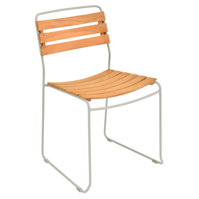 Surprising Teak Chair Set of 2 by Fermob