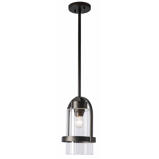 Alcove Outdoor Pendant by Hubbardton Forge