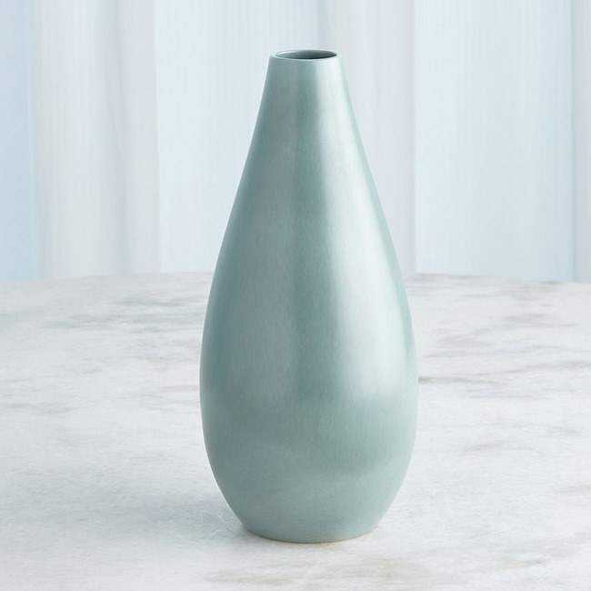 Lamb's Ear Feathered Vase by Global Views