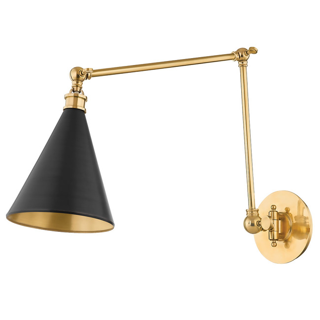 Osterley Swing Arm Wall Sconce by Hudson Valley Lighting