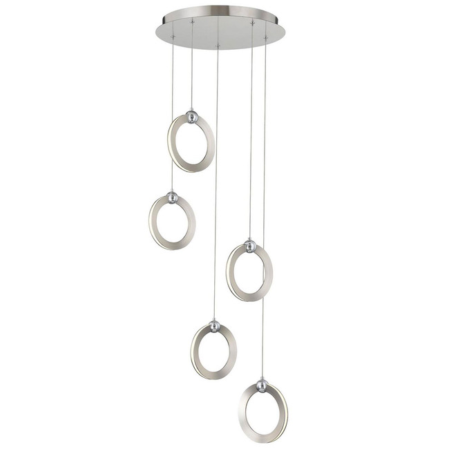 Hermosa Round Multi Light Pendant by Justice Design