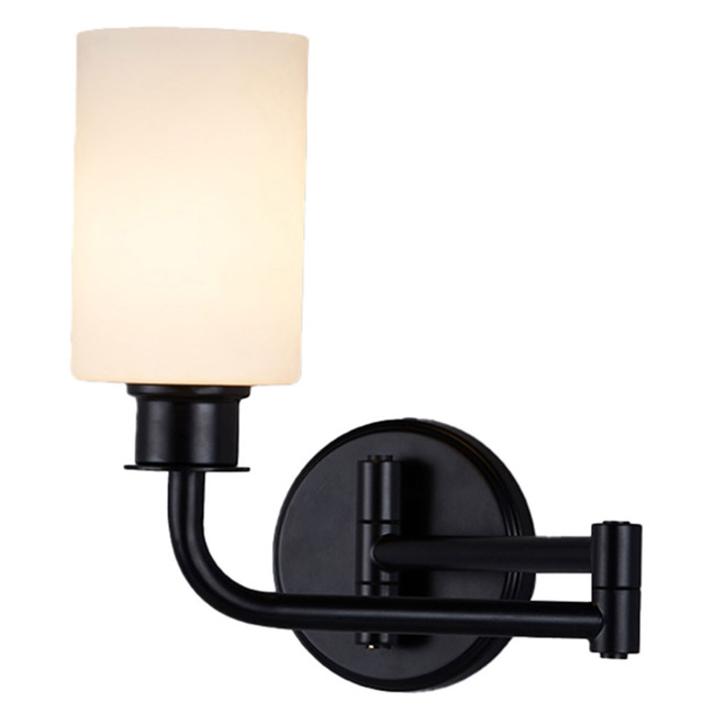 Hinge Swing-arm Wall Sconce by Justice Design
