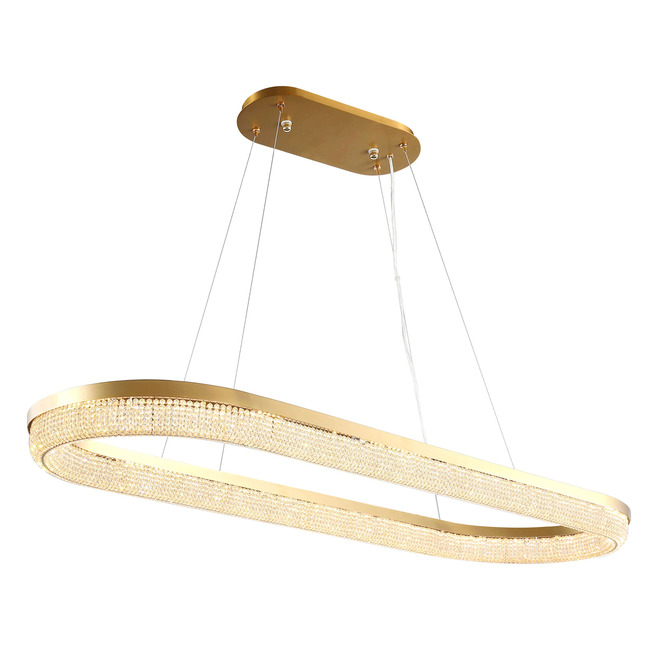 Pescara Oval Chandelier by Kanova