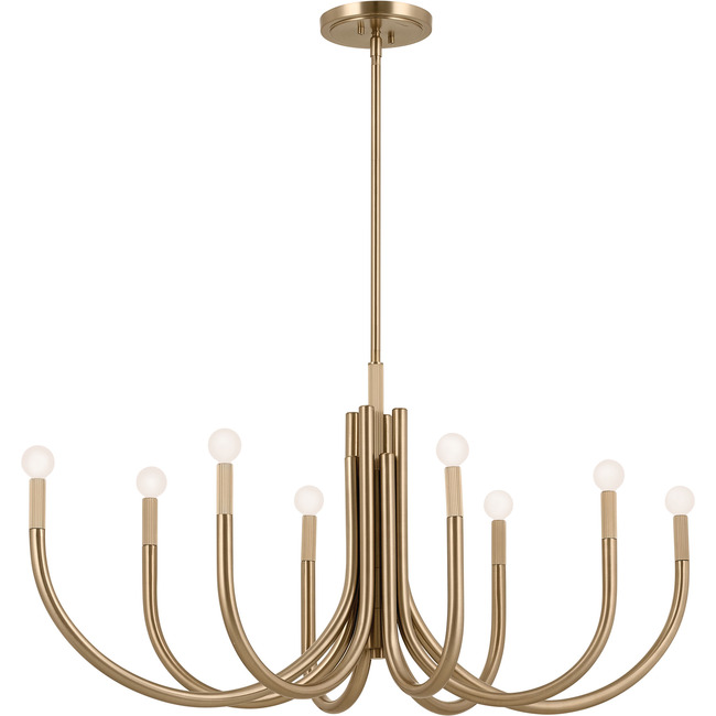Odensa Oval Chandelier by Kichler
