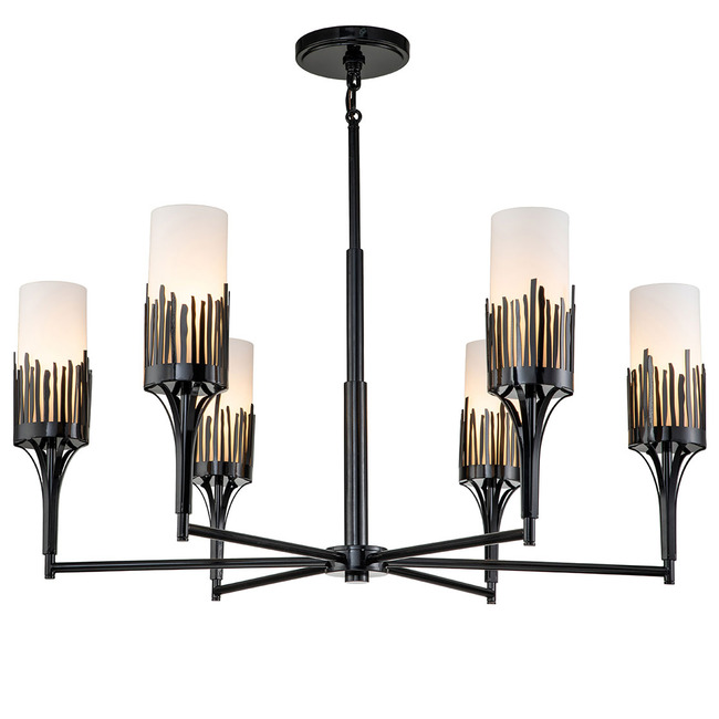 Sawgrass Stem Chandelier by Lucas + McKearn